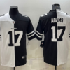 Men’s Buffalo Bills #17 Josh Allen White Black Peaceful Coexisting 2020 Vapor Untouchable Stitched NFL Nike Limited Jersey
