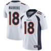 Nike Denver Broncos #18 Peyton Manning White Men’s Stitched NFL Vapor Untouchable Limited Jersey