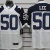Nike Dallas Cowboys #50 Sean Lee White Thanksgiving Elite Jersey