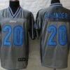 Nike Detroit Lions #20 Barry Sanders 2013 Gray Vapor Elite Jersey