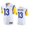 Men’s Los Angeles Rams #13 John Wolford White Vapor Untouchable Limited Stitched Football Jersey