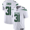 Men’s New York Jets #31 Tarik Cohen White Vapor Untouchable Limited Football Stitched Jersey