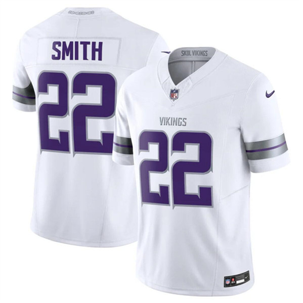 Men’s Minnesota Vikings #22 Harrison Smith White F.U.S.E. Winter Warrior Limited Football Stitched Jersey