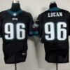 Nike Philadelphia Eagles #96 Bennie Logan 2014 Black Elite Jersey