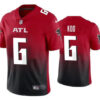 Men’s Atlanta Falcons #6 Younghoe Koo New Black Red Vapor Untouchable Limited Stitched Jersey