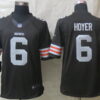 Nike Cleveland Browns #6 Brian Hoyer Brown Limited Jersey
