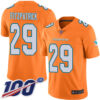 Dolphins #29 Minkah Fitzpatrick Orange Men’s Stitched Football Limited Rush 100th Season Jersey
