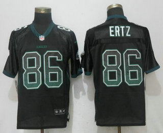 Men’s Philadelphia Eagles #86 Zach Ertz Black Drift Stitched NFL Nike Fashion Jersey