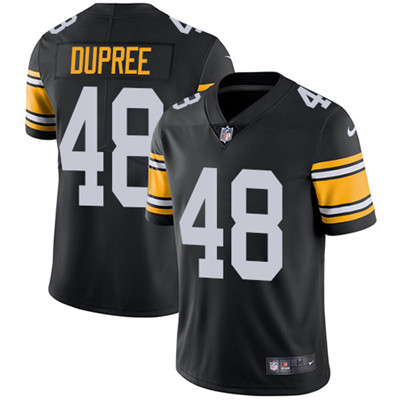 Nike Pittsburgh Steelers #48 Bud Dupree Black Alternate Men’s Stitched NFL Vapor Untouchable Limited Jersey