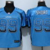 Men’s Carolina Panthers #99 Kawann Short Light Blue Drift Fashion NFL Nike Elite Jersey