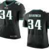 Men’s Philadelphia Eagles #34 Kenjon Barner Black Alternate NFL Nike Elite Jersey
