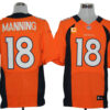 Size 60 4XL-2012 Peyton Manning Denver Broncos #18 Orange Stitched Nike Elite NFL Jerseys C Patch