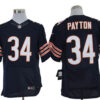 Size 60 4XL-Walter Payton Chicago Bears #34 Blue Stitched Nike Elite NFL Jerseys