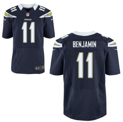 Men’s San Diego Chargers #11 Travis Benjamin Navy Blue Team Color NFL Nike Elite Jersey