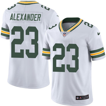 Nike Green Bay Packers #23 Jaire Alexander White Men’s Stitched NFL Vapor Untouchable Limited Jersey