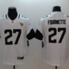 Nike Jacksonville Jaguars #27 Leonard Fournette White New 2018 Vapor Untouchable Limited Jersey