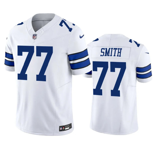 Men’s Dallas Cowboys #77 Tyron Smith White 2023 F.U.S.E. Limited Stitched Football Jersey