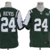 Size 60 4XL-Darrelle Revis New York Jets #24 Green Stitched Nike Elite NFL Jerseys