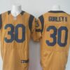 Men’s St. Louis Rams #30 Todd Gurley II Nike Gold Color Rush 2015 NFL Elite Jersey