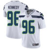 Nike Seattle Seahawks #96 Cortez Kennedy White Men’s Stitched NFL Vapor Untouchable Limited Jersey