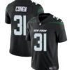 Men’s New York Jets #31 Tarik Cohen Black Vapor Untouchable Limited Football Stitched Jersey