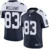 Nike Dallas Cowboys #83 Terrance Williams Navy Blue Thanksgiving Men’s Stitched NFL Vapor Untouchable Limited Throwback Jersey