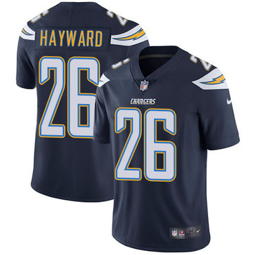 Nike San Diego Chargers #26 Casey Hayward Navy Blue Team Color Men’s Stitched NFL Vapor Untouchable Limited Jersey