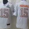 Nike Chicago Bears #15 Brandon Marshall 2014 Pro Bowl White Jersey