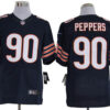 Size 60 4XL-Julius Peppers Chicago Bears #90 Blue Stitched Nike Elite NFL Jerseys