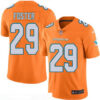 Men’s Miami Dolphins #29 Arian Foster Orange 2016 Color Rush Stitched NFL Nike Limited Jersey