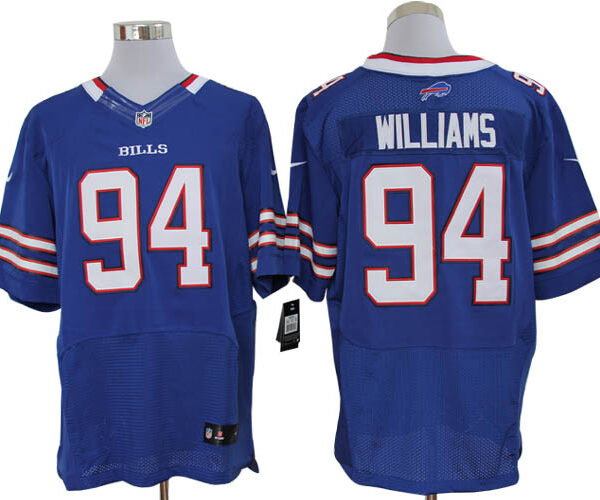 Size 60 4XL-Mario Williams Buffalo Bills #94 Royal Blue Stitched Nike Elite NFL Jerseys
