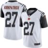 Nike Bengals #27 Dre Kirkpatrick White Men’s Stitched NFL Limited Rush Jersey