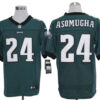 Size 60 4XL-Nnamdi Asomugha Philadelphia Eagles #24 Green Stitched Nike Elite NFL Jerseys