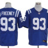 Size 60 4XL-Dwight Freeney Indianapolis Colts #93 Blue Stitched Nike Elite NFL Jerseys