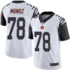 Nike Bengals #78 Anthony Munoz White Men’s Stitched NFL Limited Rush Jersey
