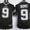 Nike Dallas Cowboys #9 Tony Romo Black Game Jersey