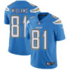 Nike Los Angeles Chargers #81 Mike Williams Electric Blue Alternate Men’s Stitched NFL Vapor Untouchable Limited Jersey