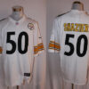 Men’s Pittsburgh Steelers #50 Ryan Shazier White Road Stitched NFL Nike Game Jersey
