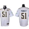 Men’s Miami Dolphins #51 Mike Pouncey White 2016 Pro Bowl Nike Elite Jersey