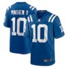 Men’s Indianapolis Colts #10 Gardner Minshew II Royal Nike Game Jersey