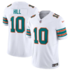 Men’s Miami Dolphins #10 Tyreek Hill White 2023 F.U.S.E Alternate Vapor Limited Football Stitched Jersey
