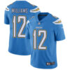 Nike San Diego Chargers #12 Mike Williams Electric Blue Alternate Men’s Stitched NFL Vapor Untouchable Limited Jersey