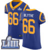 #66 Elite Austin Blythe Royal Blue Nike NFL Alternate Men’s Jersey Los Angeles Rams Vapor Untouchable Super Bowl LIII Bound