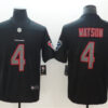 Nike Houston Texans #4 Deshaun Watson Black Impact Limited Jersey