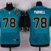 Men’s Jacksonville Jaguars #78 Jermey Parnell Teal Green Alternate NFL Nike Elite Jersey