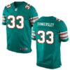 Men’s 2017 NFL Draft Miami Dolphins #33 Cordrea Tankersley Aqua Green Alternate Stitched NFL Nike Elite Jersey
