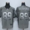 Men’s Oakland Raiders #89 Amari Cooper Nike Drift Fashion Gray Elite Jersey