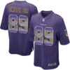 Nike Baltimore Ravens #89 Steve Smith Sr Purple Team Color Men’s Stitched NFL Limited Strobe Jersey