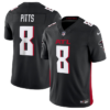 Men’s Atlanta Falcons #8 Kyle Pitts Black 2023 F.U.S.E. Vapor Untouchable Limited Stitched Football Jersey