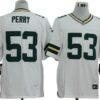 Nike Green Bay Packers #53 Nick Perry White Elite Jersey